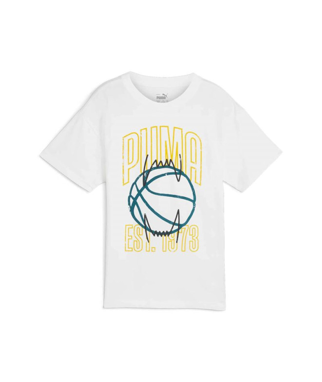 Camiseta Basquetebol de Puma Basketball Winning Shot Menino