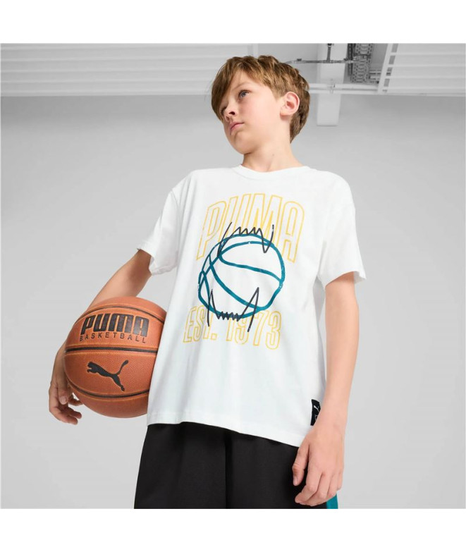 T-shirt Puma Basketball Winning Shot Enfant