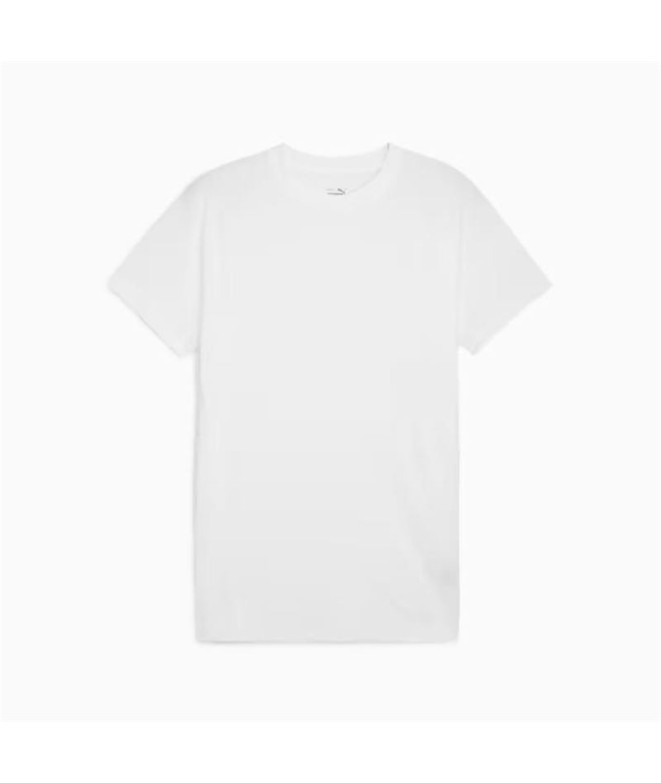 Camiseta Casual Homem Puma Evostripe Branco