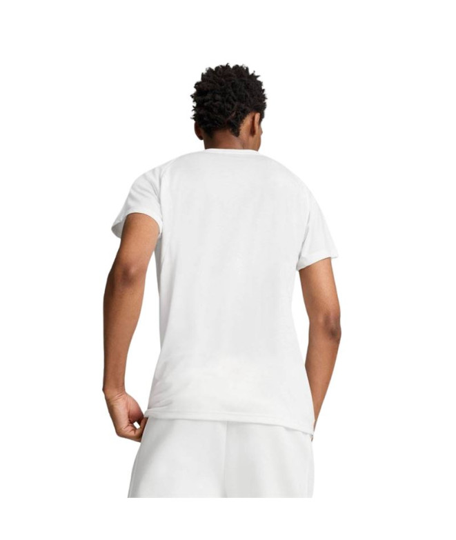 T-shirt Décontracté Homme Puma Evostripe White