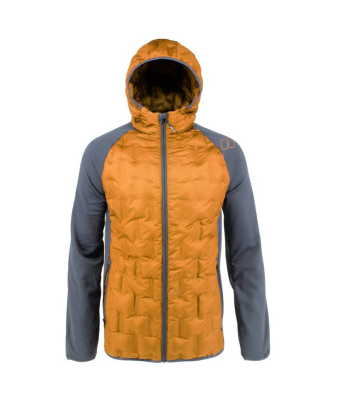 Chaqueta de Montaña Joluvi Hybrid Rik Mostaza Antracita