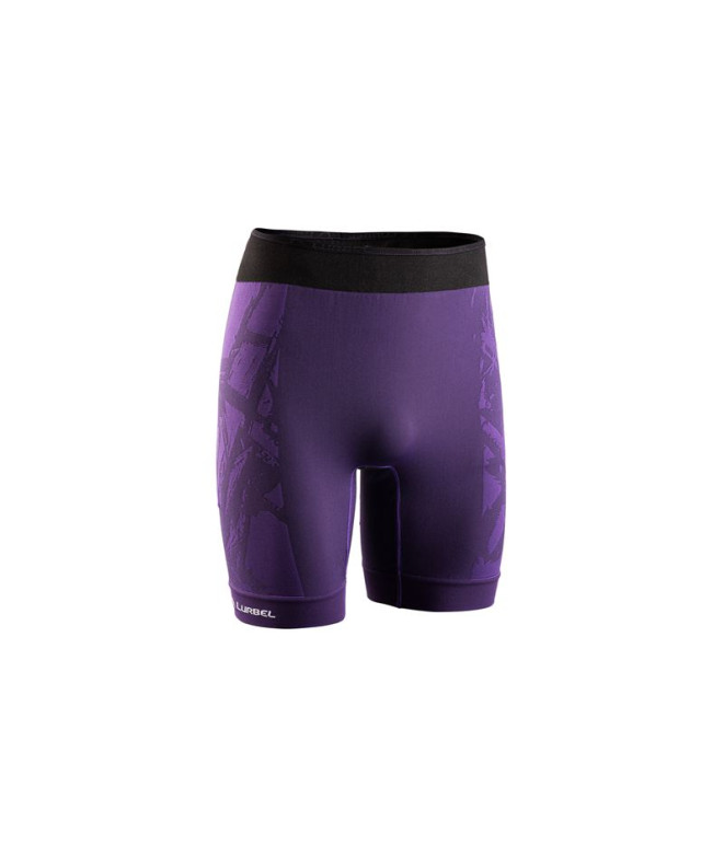 Pantalón de Trail Lurbel Spirit Blur Shorts Hombre Violeta/Negro