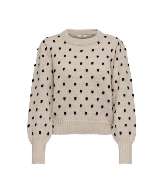 Moletom Mulher Only Jdysigrid Life L/S On Puff Pull Cement