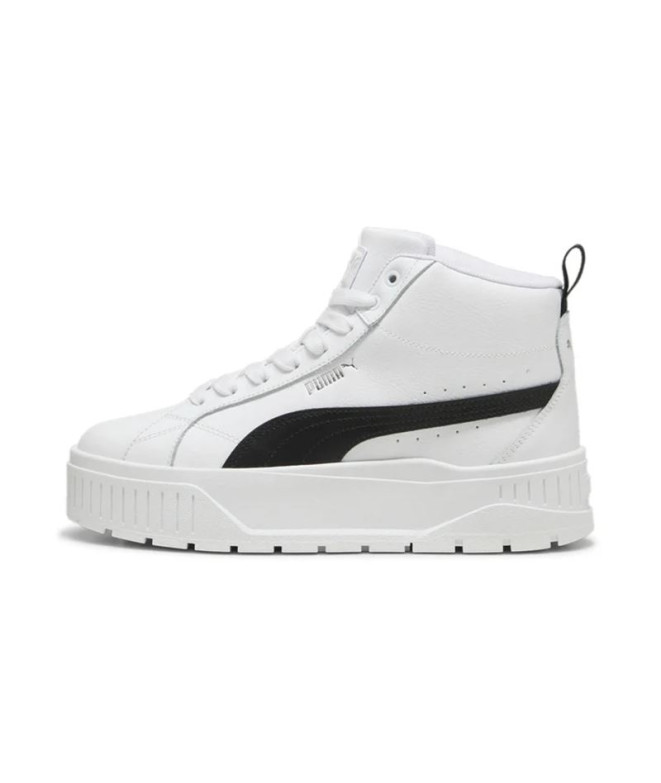 Zapatillas Puma Karmen II Mid Mujer Blanco/Negro