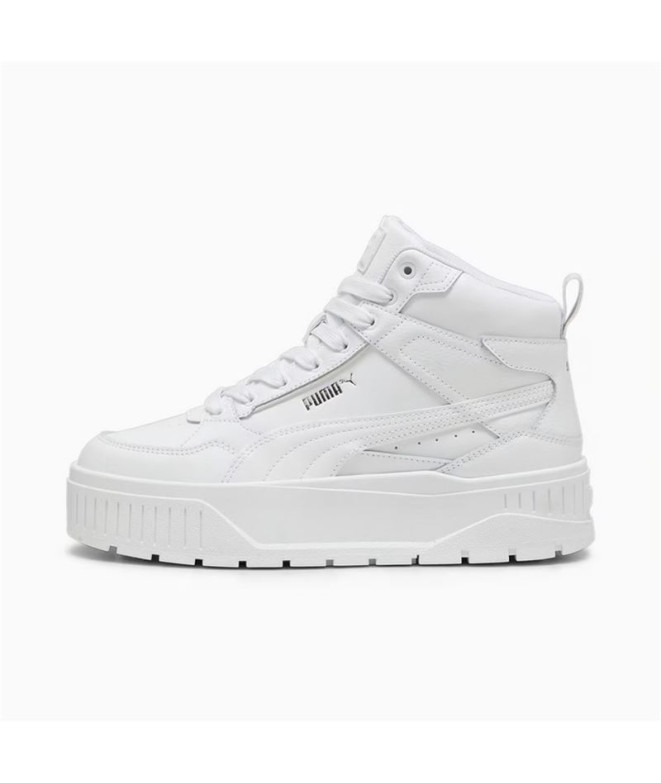 Sapatilhas Mulher Puma Karmen II Idol Mid Branco