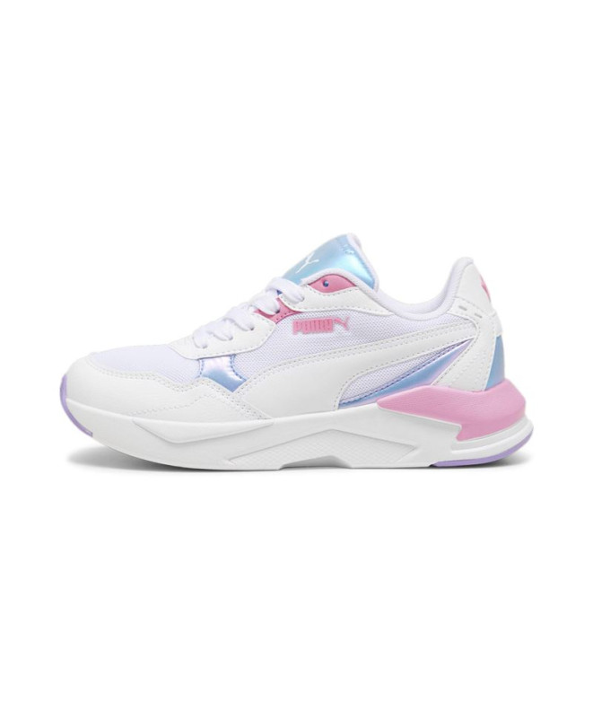 Chaussures Enfant Puma X-Ray Speed Lite Bouncy Sky Blanc/Bleu/Rose