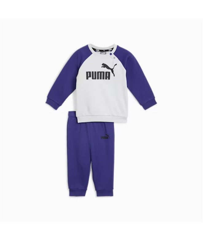 Pantalon Enfant Puma Minicats Ess Raglan Jogger Fl Lapis Lazuli