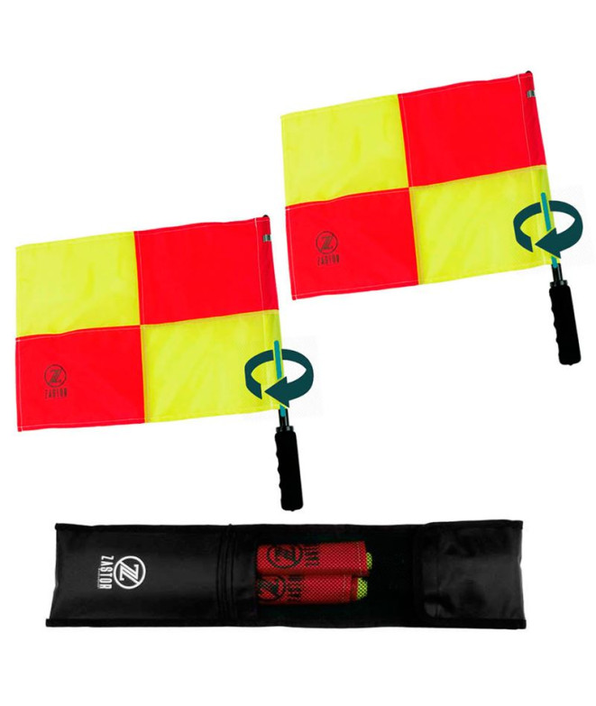 Set Drapeaux d'arbitre tournants C/Premier-C Case Zastor