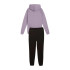 Chándal de Casual Puma Classic Hooded Tracksuit Fl Mujer Negro/Morado
