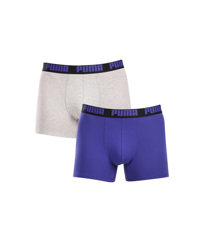 Cuecas Homem Puma Everyday Basic Azul Meia-noite Pack