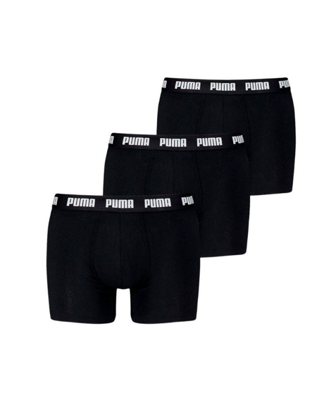 Cuecas Homem por Puma Everyday Preto/preto Pack