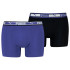 Cuecas Homem Puma Dual Logo Purple combo Pack