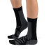 Meias Running running Mulher de On Performance Preto/Cinza