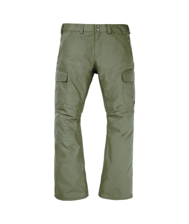 Calça de Esqui Y Snow Burton Cargo Regular Musgo da floresta Homem