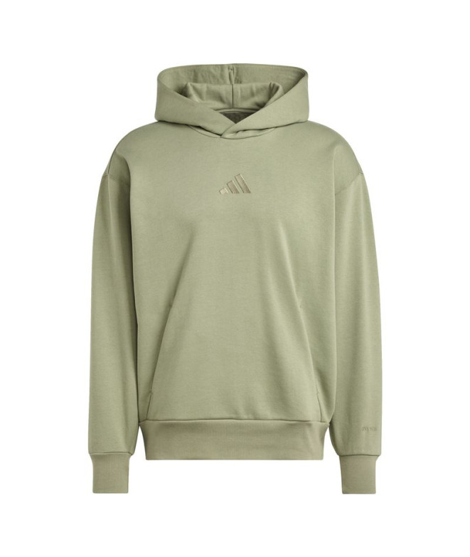 Mens adidas green hoodie on sale