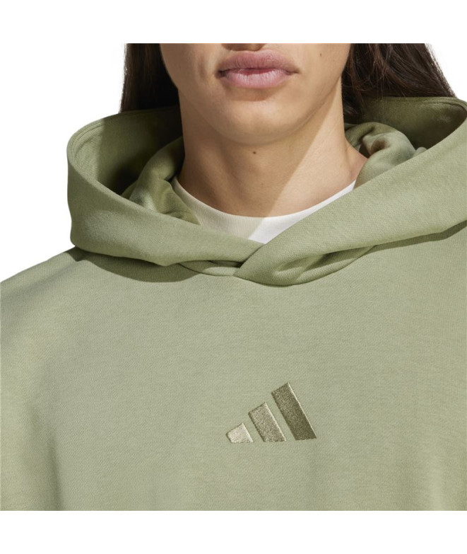 Sweat adidas Homme All Szn Fleece Hoodie Green
