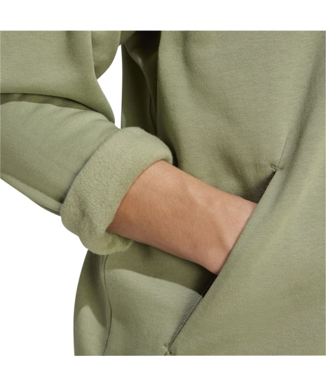 Sweat adidas Homme All Szn Fleece Hoodie Green