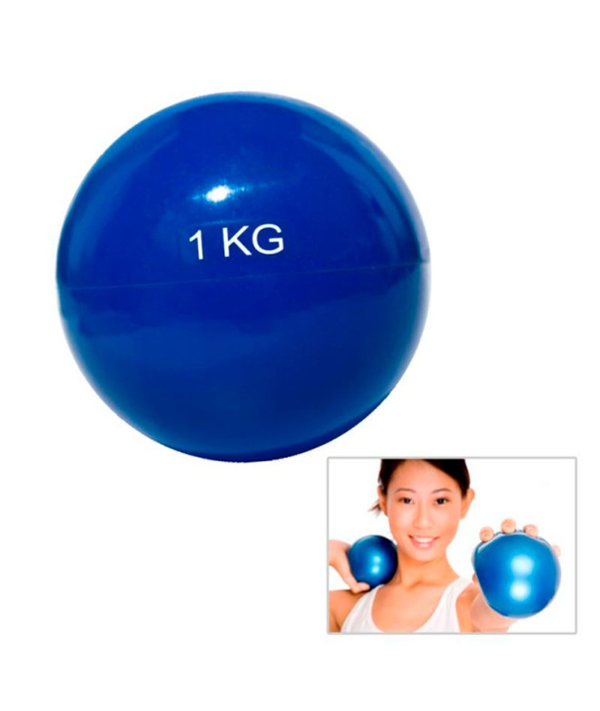 Pelota Lastrada Bumba 1 Kg Azul Oscuro Enebe