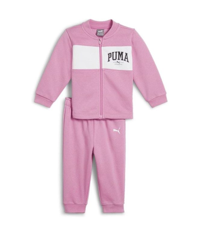 Fato de treino Infantil Puma Minicats Squad Jogger Fl Mauve