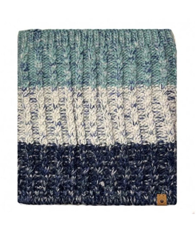 Trangoworld Mouchoir Ampriu Vert/Ecru/Bleu