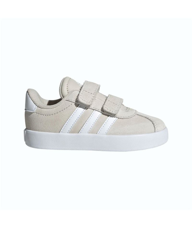 Sapatilhas adidas Court Infantil Vi 3.0 Cf I Alumínio