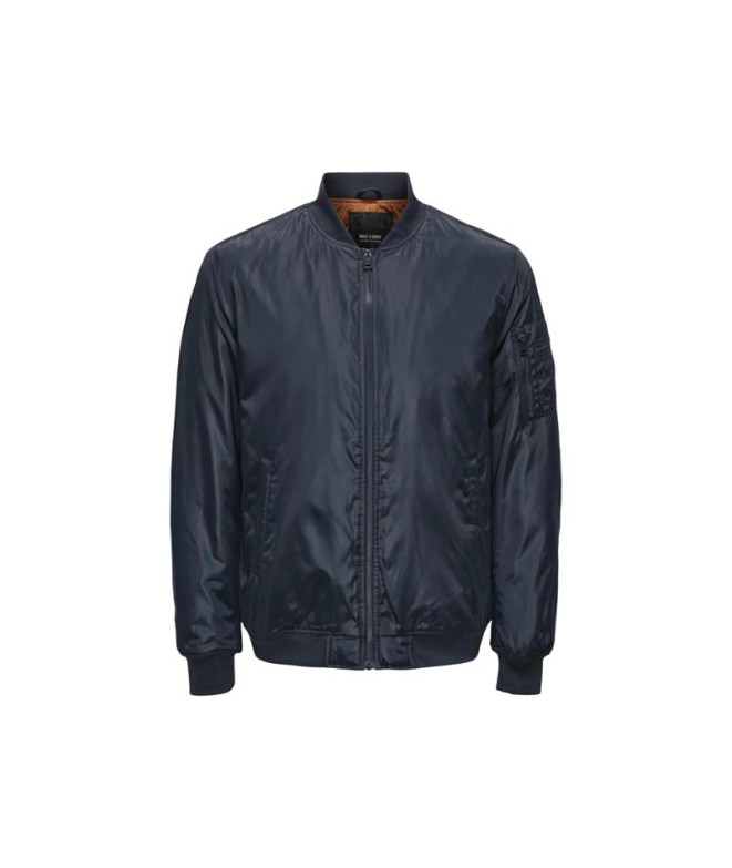 Veste Homme Only & Sons joshua Bleu foncé