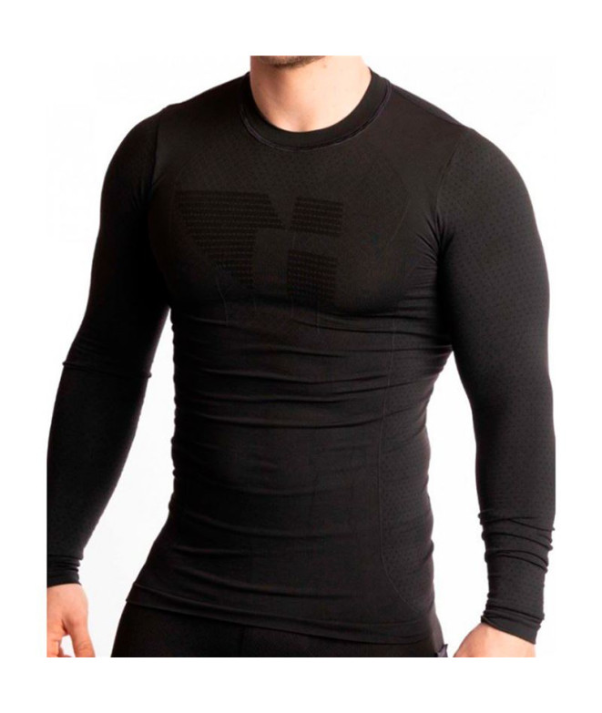 Camiseta de Running Hanker M/Larga Termica Dadpa Negro
