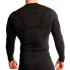 Camiseta Running de Lenço M/Larga Termica Dadpa Preto