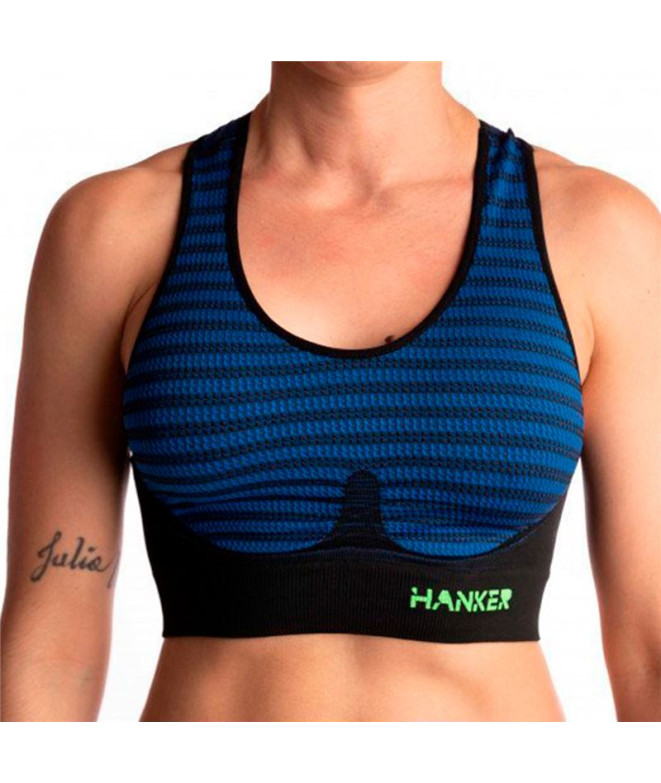 Top Running Top de Hanker Cane Blue