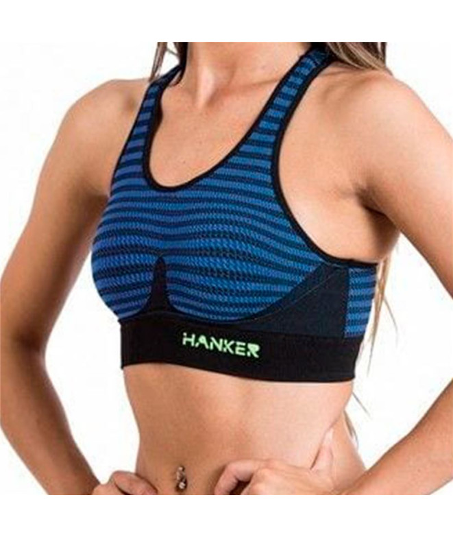 Haut Running Haut de Hanker Cane Blue