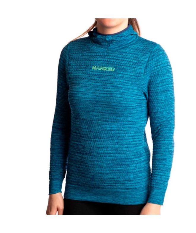 Moletom Running por Hanker Nadis Turquoise