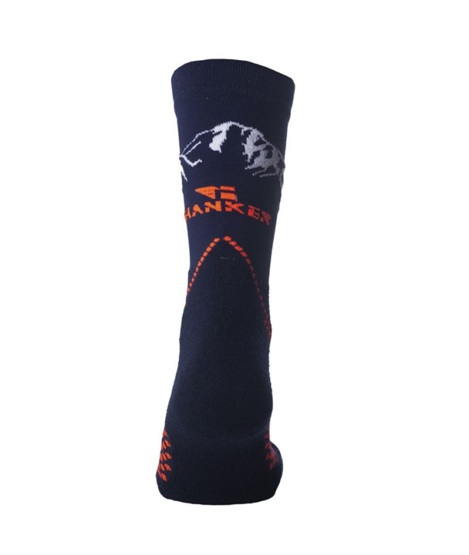 Calcetines de Running Hanker Sem Azul Marino