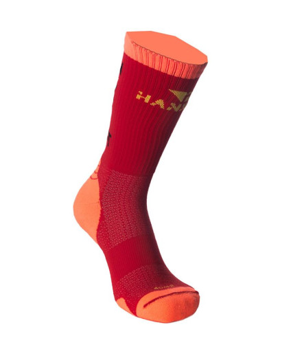 Calcetines de Running Hanker Run Rojo