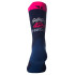 Meias Running de Hanker Run Navy Blue