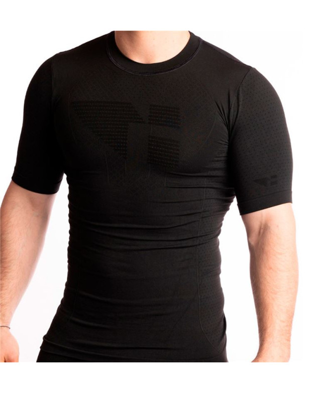 Camiseta Running de Hanker M/Curto térmico Yod Preto