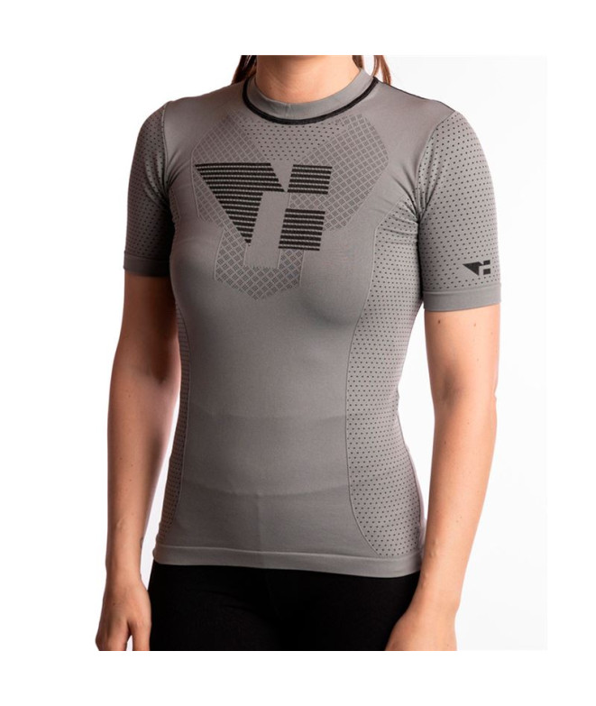 T-shirt Running de Hanker M/Short Thermal Yod Grey