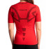 Camiseta Running de Lenço M/Curto Térmico Yod Vermelho