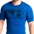 Camiseta Running de Lenço M/Curto térmico Yod Azul