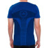 Camiseta Running by Hanker Dung Manga curta azul