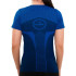 Camiseta Running by Hanker Dung Manga curta azul