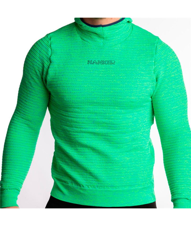 Sudadera de Running Hanker Maser Verde
