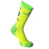 Meias Running de Hanker Run Yellow