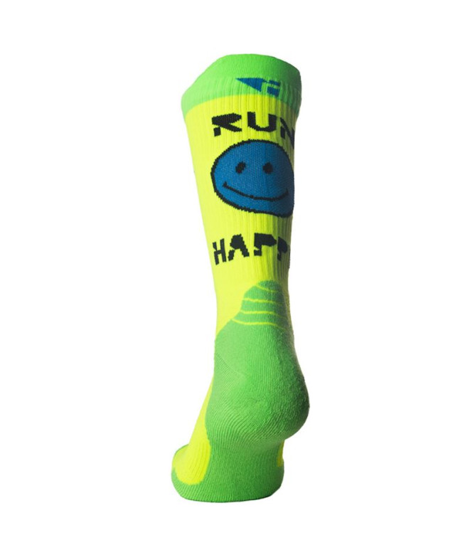 Chaussettes Running de Hanker Run Yellow