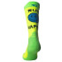 Meias Running de Hanker Run Yellow