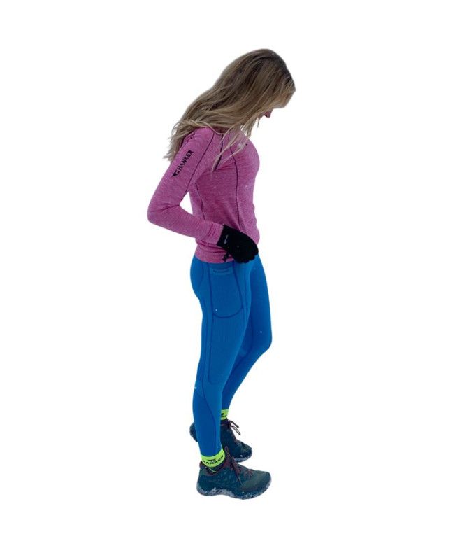 Mallas de Running Hanker Woma Turquesa