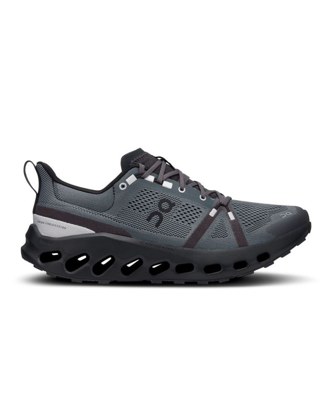 Sapatilhas Trail Running Trail Homem de On Cloudsurfer Eclipse | Black