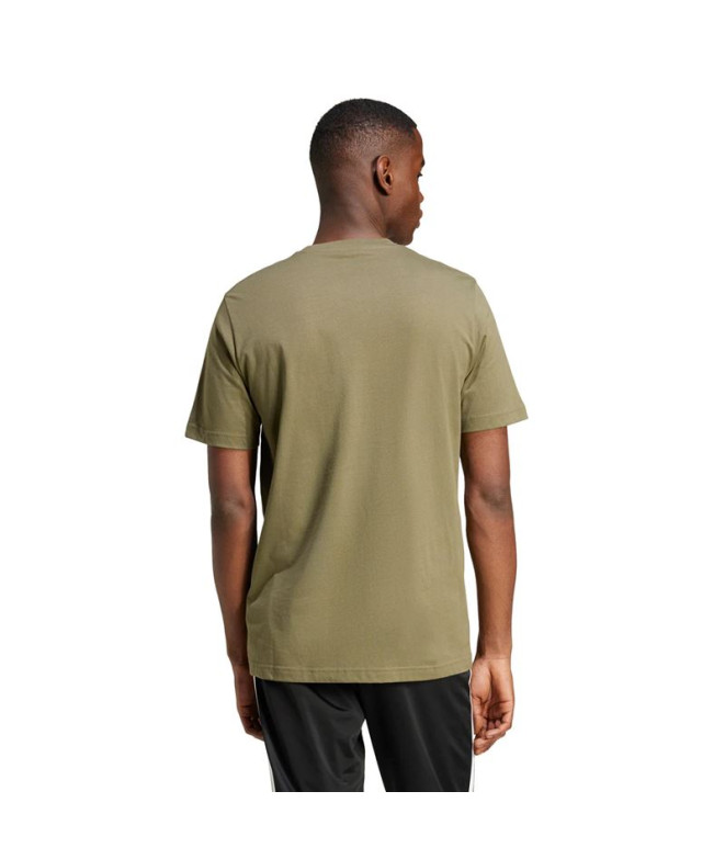 Camiseta adidas Homem Caixa Camo Verde Escuro