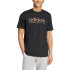 Camiseta adidas Homem Camo Lin Preto