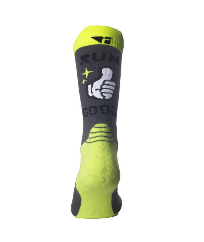 Meias Running de Hanker Run Grey