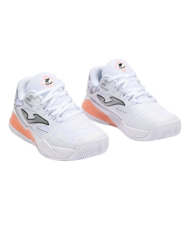Zapatillas Joma Spin Lady 2502 Blanco Mujer Blanco